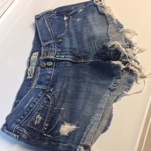 Jean shorts